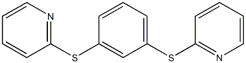 2,2'-[1,3-Phenylenebis(thio)]bispyridine 구조식 이미지