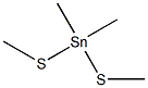 Dimethylbis(methylthio)stannane Structure