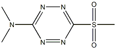 3-Dimethylamino-6-methylsulfonyl-1,2,4,5-tetrazine 구조식 이미지