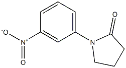 1-(3-Nitrophenyl)-2-pyrrolidone Structure