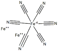 Iron(II) hexacyanoferrate(II) Structure