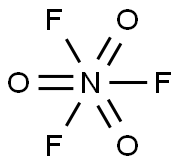 Nitrogen trioxyfluoride 구조식 이미지