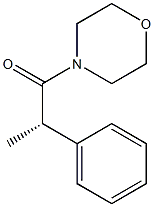 (+)-4-[(S)-2-Phenylpropionyl]morpholine Structure