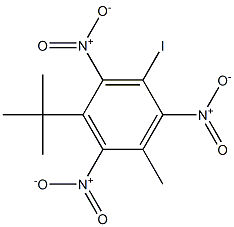 1-tert-Butyl-3-iodo-5-methyl-2,4,6-trinitrobenzene Structure