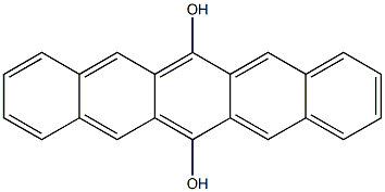 Pentacene-6,13-diol 구조식 이미지
