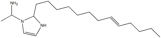 1-(1-Aminoethyl)-2-(8-tridecenyl)-4-imidazoline Structure