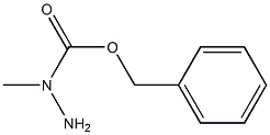 N-Aminomethylcarbamic acid benzyl ester 구조식 이미지