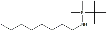 N-(tert-Butyldimethylsilyl)octylamine Structure