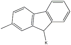 9-Potassio-2-methyl-9H-fluorene Structure