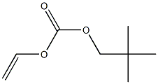 Carbonic acid ethenyl 2,2-dimethylpropyl ester Structure