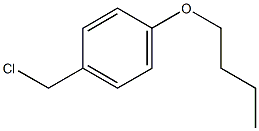 p-Butoxybenzyl chloride 구조식 이미지