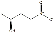 (S)-4-Nitro-2-butanol 구조식 이미지