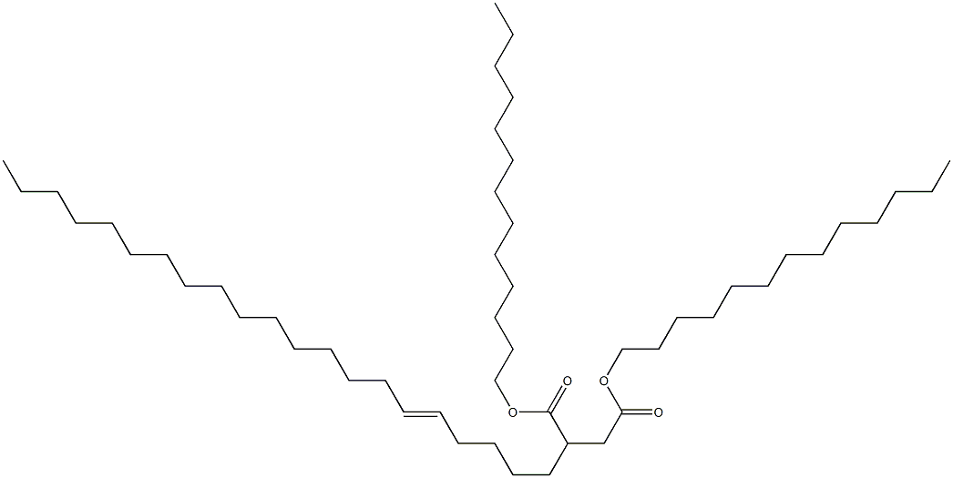 2-(5-Henicosenyl)succinic acid ditridecyl ester 구조식 이미지