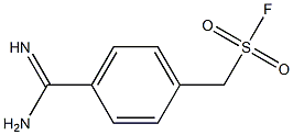 p-Amidinophenylmethanesulfonyl fluoride Structure