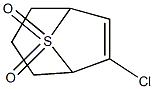 6-Chloro-8-thiabicyclo[3.2.1]oct-6-ene 8,8-dioxide 구조식 이미지