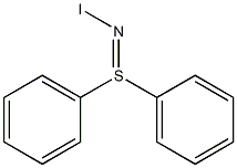 N-Iodo-S,S-diphenylsulfilimine Structure