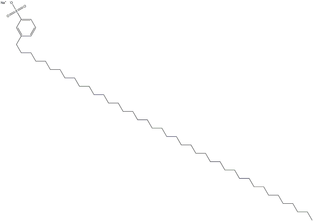 3-(Dotetracontan-1-yl)benzenesulfonic acid sodium salt 구조식 이미지