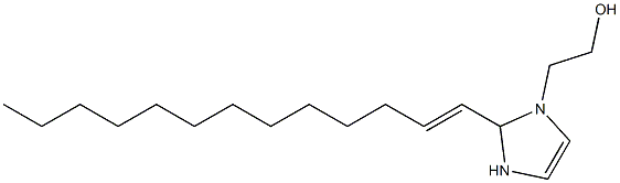 2-(1-Tridecenyl)-4-imidazoline-1-ethanol Structure