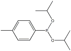 (4-Methylphenyl)phosphonous acid diisopropyl ester Structure