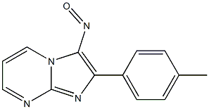 2-(4-Methylphenyl)-3-nitrosoimidazo[1,2-a]pyrimidine Structure