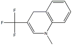 1-Methyl-3-(trifluoromethyl)-1,4-dihydroquinoline 구조식 이미지