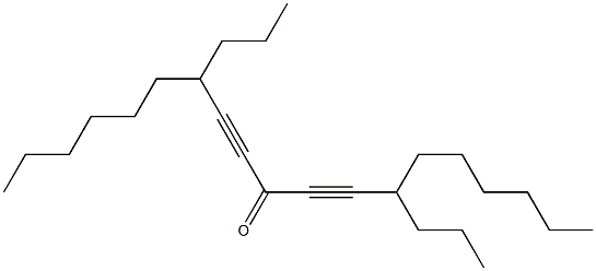 Hexyl(1-hexynyl) ketone Structure