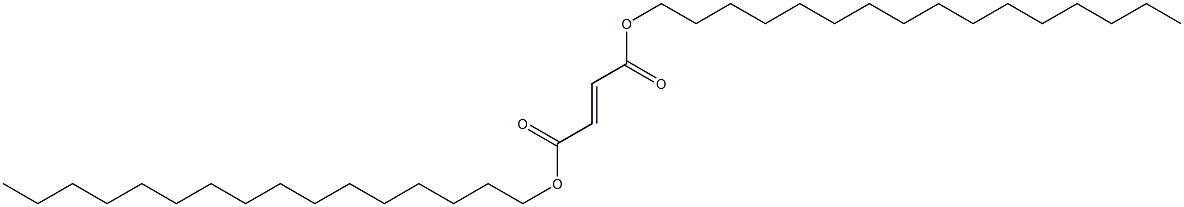 Fumaric acid dicetyl ester Structure