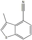 3-Methylbenzo[b]thiophene-4-carbonitrile Structure