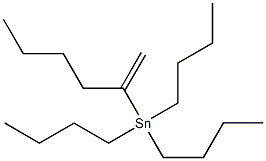 1-Methylenepentyltributylstannane Structure