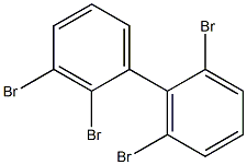 2,2',3',6-Tetrabromo-1,1'-biphenyl Structure