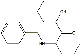 6-(Benzylamino)-4-hydroxy-5-nonanone 구조식 이미지