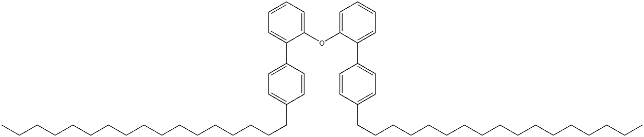 4-Heptadecylphenylphenyl ether Structure