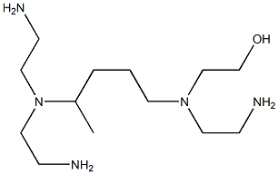 2-[N-(2-Aminoethyl)-N-[4-[bis(2-aminoethyl)amino]pentyl]amino]ethanol Structure