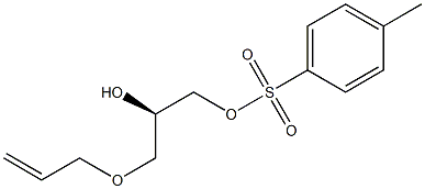 (R)-3-(2-Propenyloxy)propane-1,2-diol 1-(4-methylbenzenesulfonate) 구조식 이미지