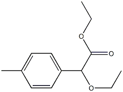 2-Ethoxy-2-(4-methylphenyl)acetic acid ethyl ester 구조식 이미지