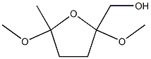 2,5-Dimethoxy-5-methyltetrahydrofuran-2-methanol Structure