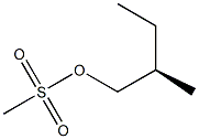 (-)-Methanesulfonic acid (R)-2-methylbutyl ester 구조식 이미지