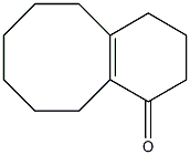 1,2,3,4,5,6,7,8,9,10-Decahydrobenzocyclooctene-1-one Structure