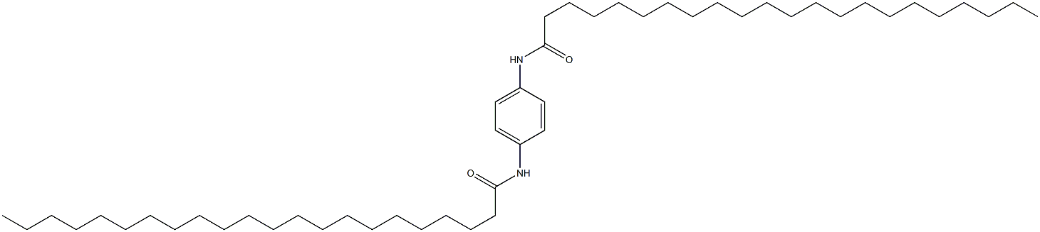 N,N'-Bis(1-oxodocosyl)-p-phenylenediamine 구조식 이미지