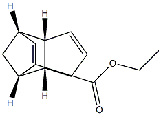 (1R,2R,6S,7S)-Tricyclo[5.2.1.02,6]deca-3,8-diene-8-carboxylic acid ethyl ester 구조식 이미지