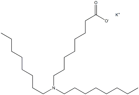 8-(Dioctylamino)octanoic acid potassium salt 구조식 이미지