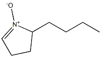 2-Butyl-3,4-dihydro-2H-pyrrole 1-oxide Structure