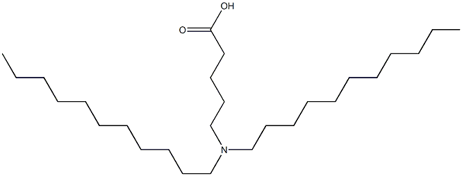 5-(Diundecylamino)valeric acid Structure