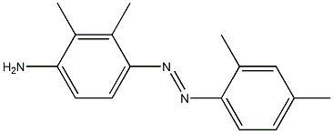 4-(2,4-Xylylazo)-2,3-dimethylbenzenamine 구조식 이미지