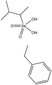 2-Phenylethaneselenoic acid Se-(1,2-dimethylpropyl) ester 구조식 이미지