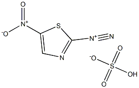 5-Nitrothiazole-2-diazonium bisulfate 구조식 이미지