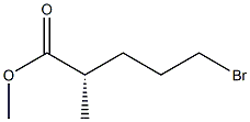 [S,(+)]-5-Bromo-2-methylvaleric acid methyl ester Structure