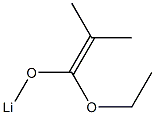 1-Ethoxy-1-(lithiooxy)-2-methyl-1-propene 구조식 이미지