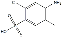 4-Amino-2-chloro-5-methylbenzenesulfonic acid Structure