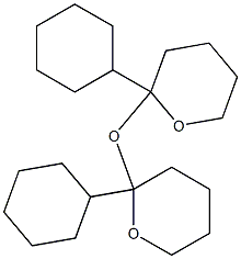 Cyclohexyltetrahydro-2H-pyran-2-yl ether 구조식 이미지